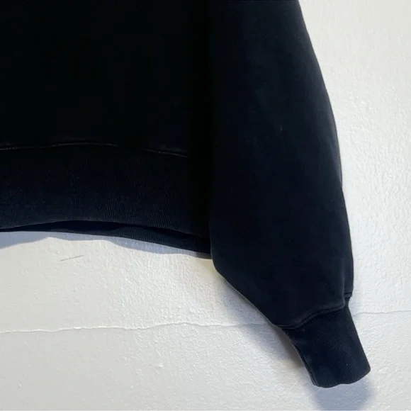 Nike Sportswear Phoenix Fleece Oversized Cropped Sweatshirt Black L Streetwear - Picture 4 of 11